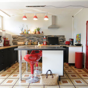 réamenagement et décoration d'une cuisine de campagne